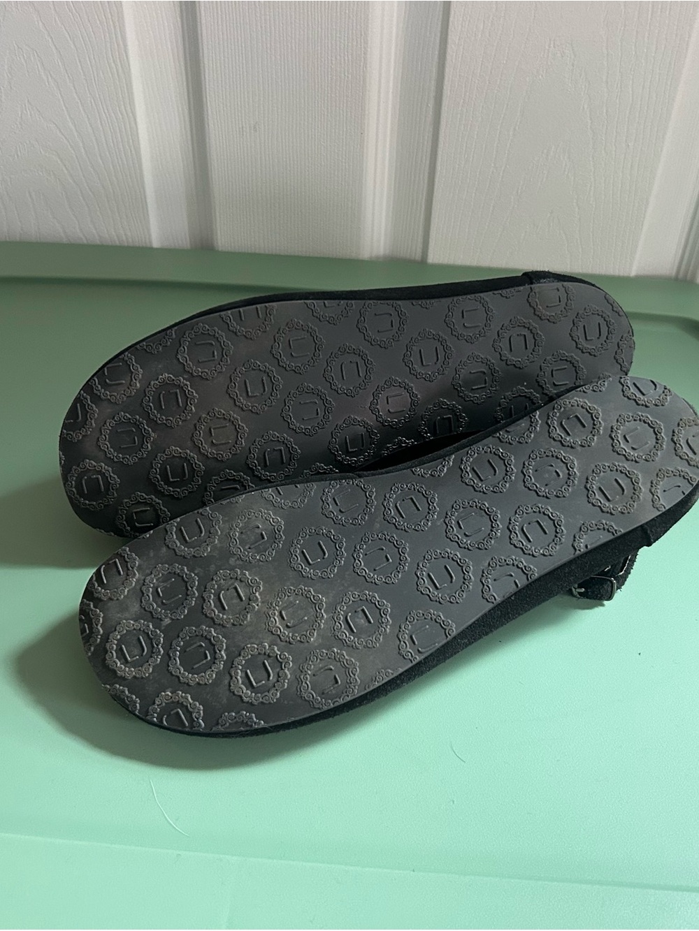 Lizabeth Joe Herrera: barefoot shoes: size 42: Ballet Flats Ankle Strap - Picture 3 of 4